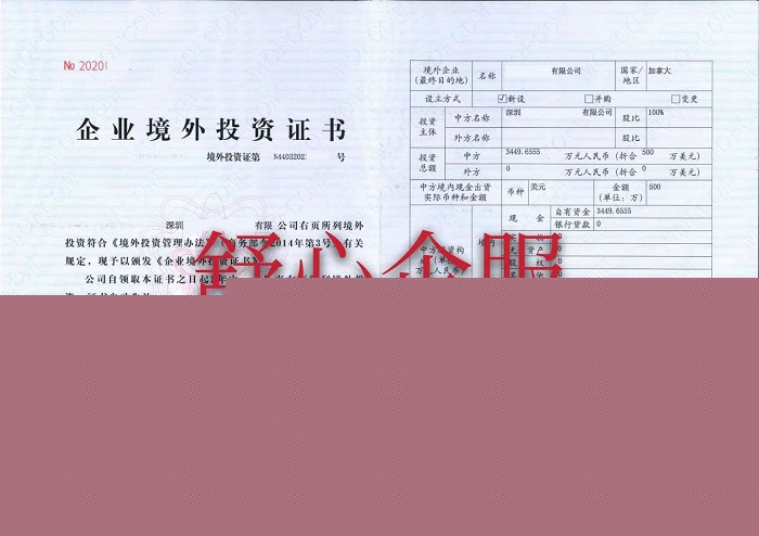 香港境外投資備案